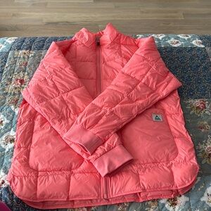 Passenger coral pink insulated jacket